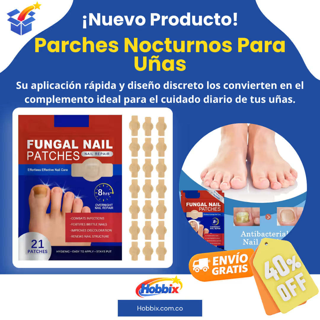 Parches Nocturnos Para Uñas