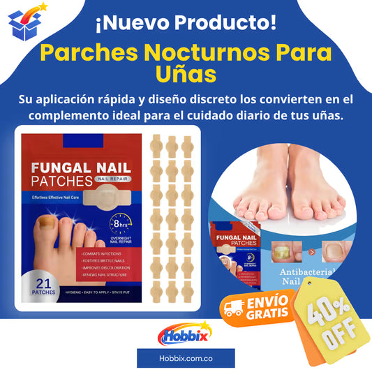 Parches Nocturnos Para Uñas