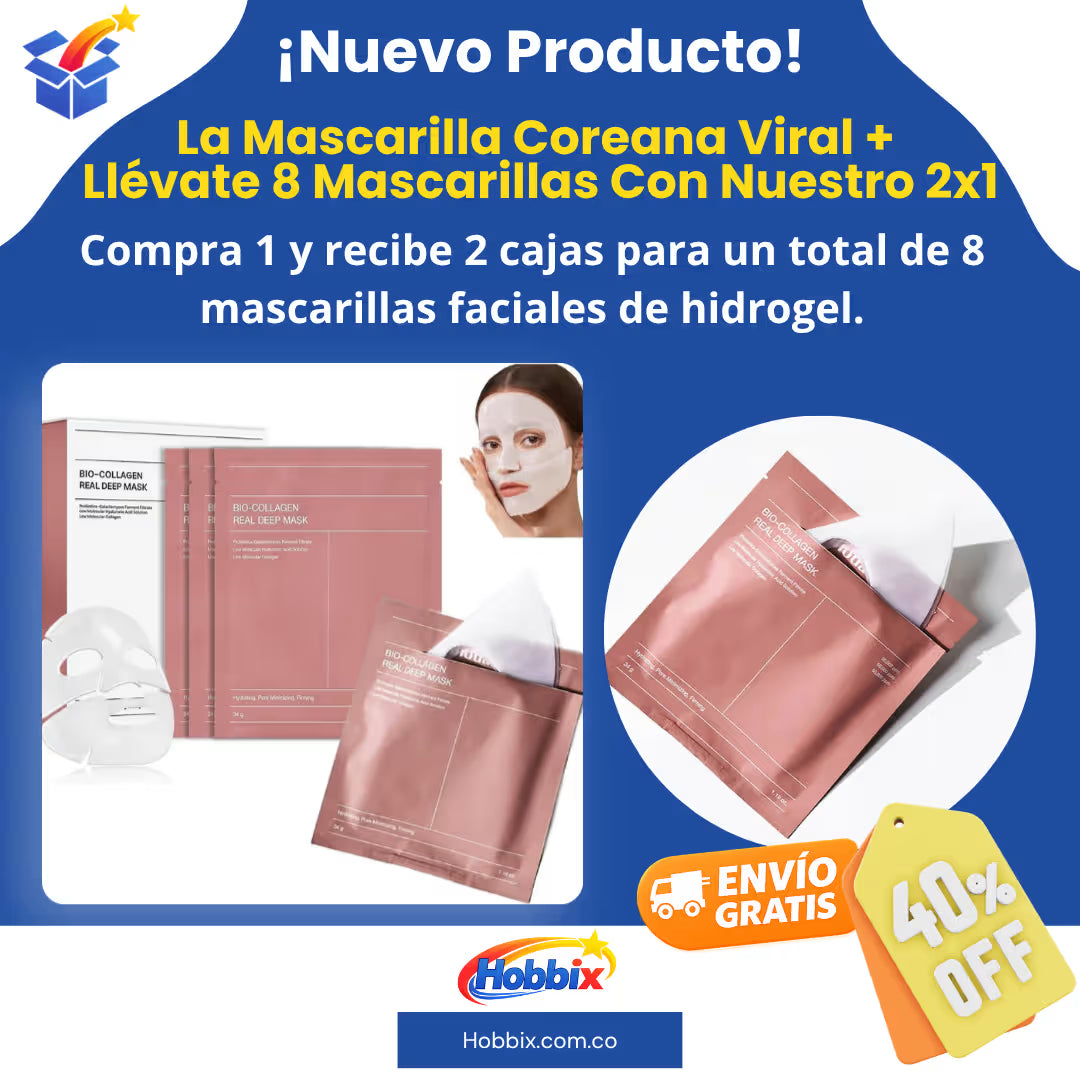 Mascarillas de Colágeno Coreanas | PROMOCIÓN 2x1