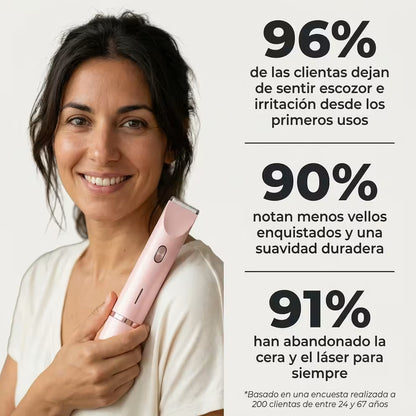Afeitadora Facial y Corporal 2 en 1
